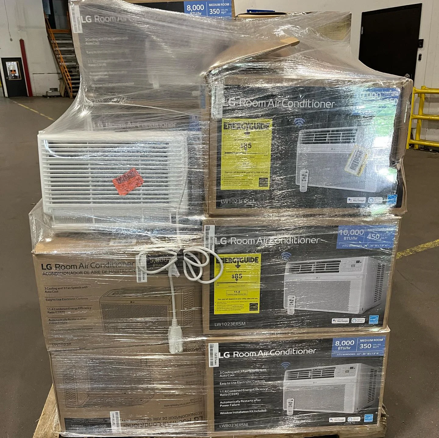 Air conditioner Pallets